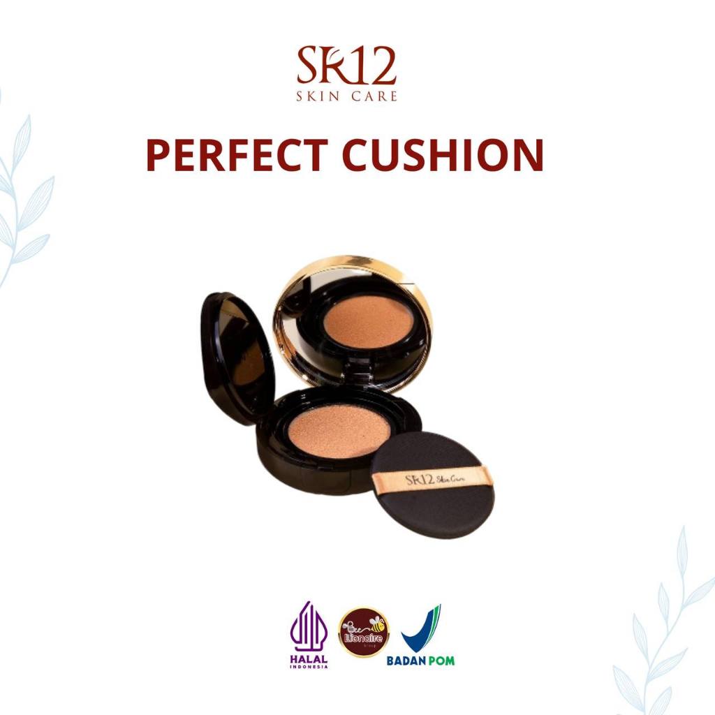 Sr12 Cushion Bedak Basah Waterproof Full Coverage Glowing Tahan Lama