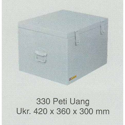 KENSI 330 PETI UANG TANPA PENYEKAT (METAL)