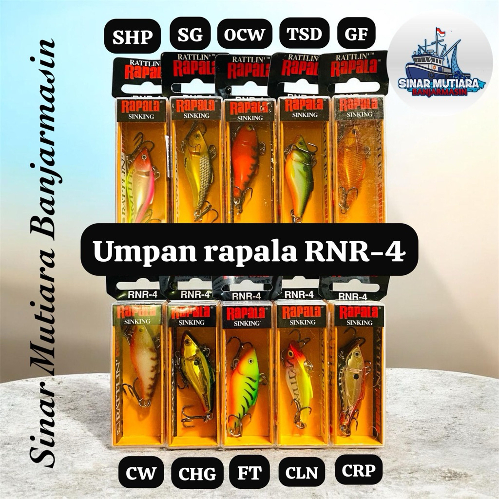 Umpan RAPALA RATTLIN RNR-4