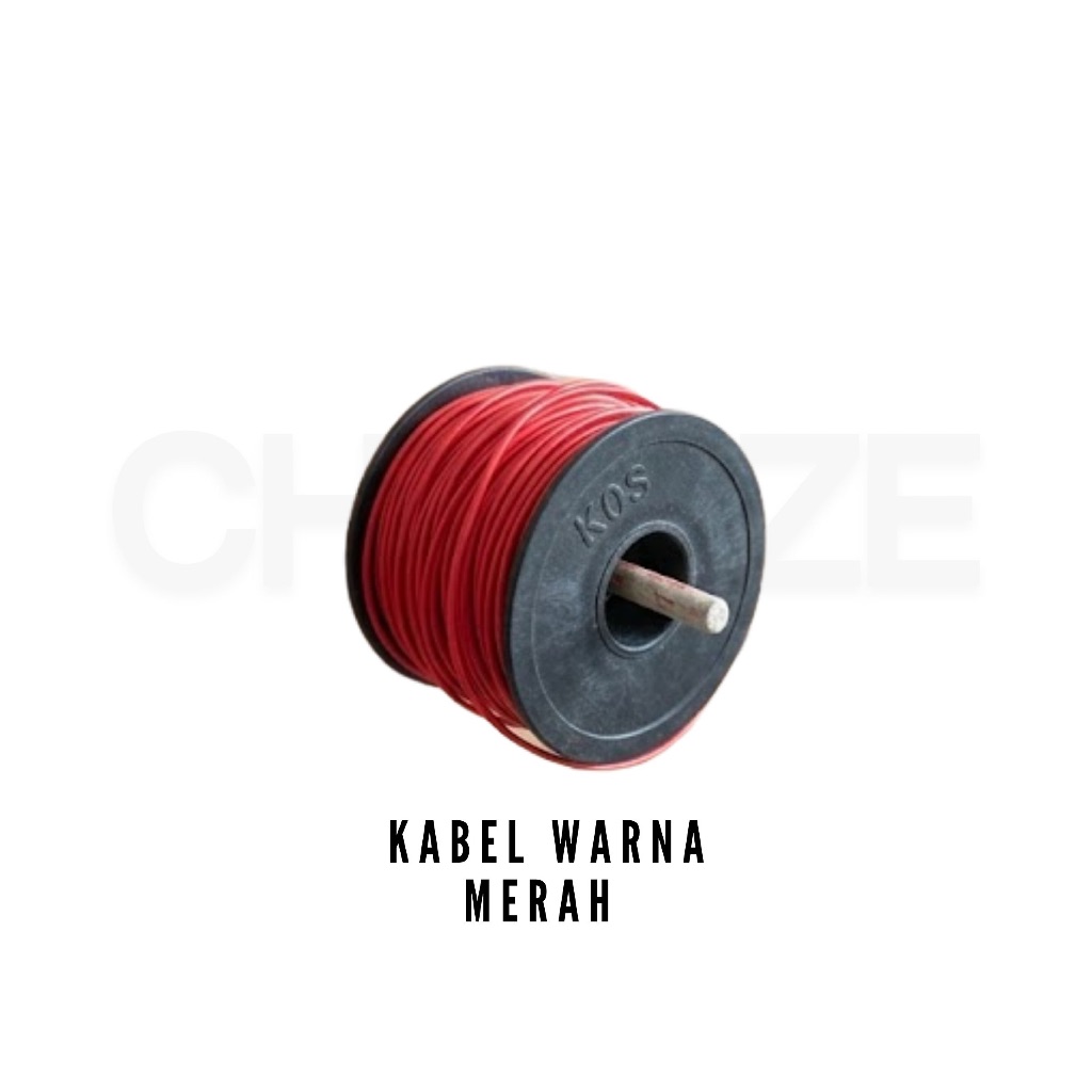 Kabel Kecil Serabut 1x10 | kabel elektronik kabel tunggal serabut 1x10 | PER METER