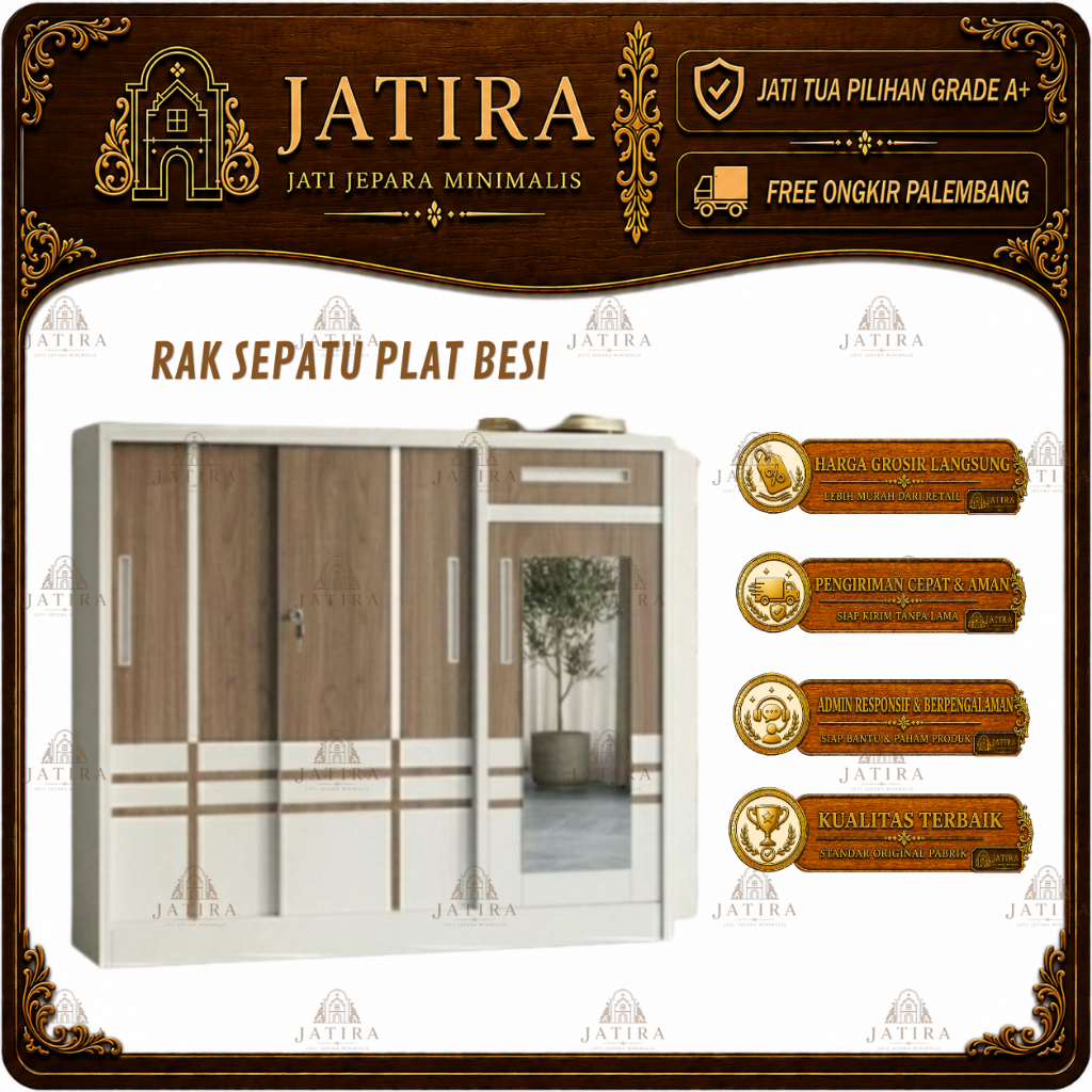Rak Sepatu Plat Besi Minimalis | Rak Sepatu Plat Besi Minimalis Murah Palembang