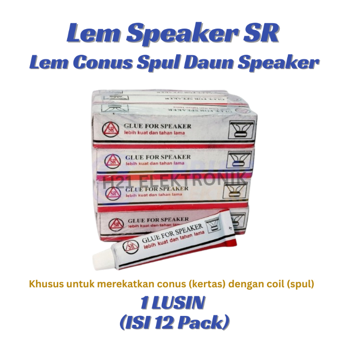1 Lusin - LEM SPEAKER SR LEM KHUSUS CONUS DAN COIL SPEAKER AUDIO KUAT, TAHAN LAMA, TAHAN PANAS