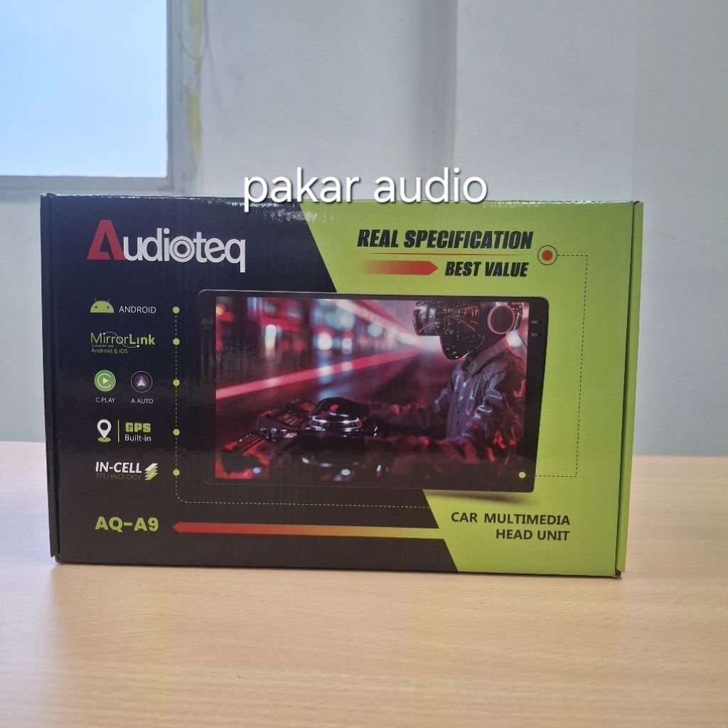 HEAD UNIT ANDROID AUDIOTEQ  2/32 GB 9&10 INCH / Headunit Audioteq Android 2/32
