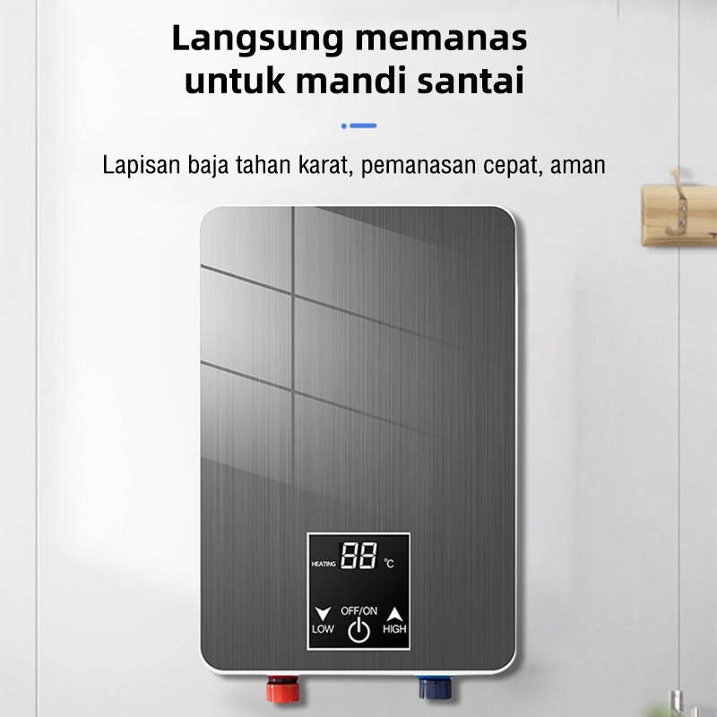 Pemanas Air Instan Pemanas Air Elektro-termal Alam untuk Mandi dan Mandi di Asrama, Pemanas Air Gas