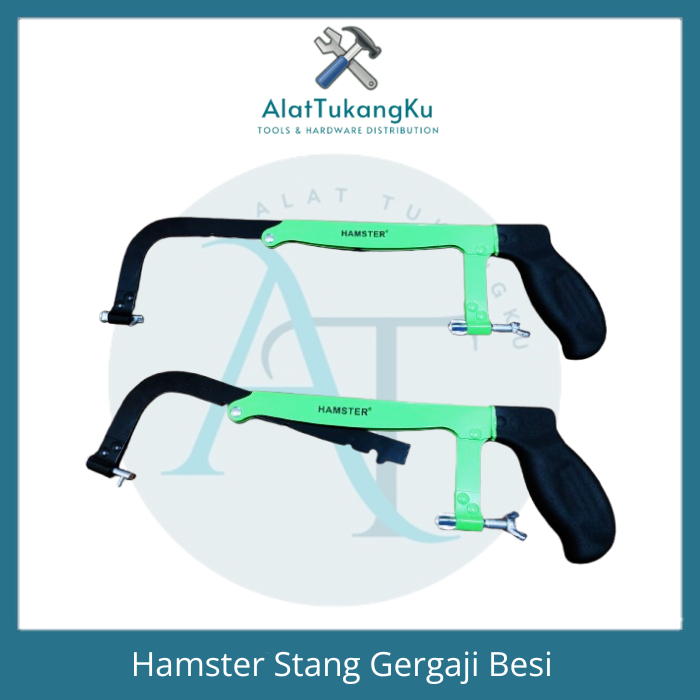Hamster Stang Gergaji Besi Lapis Karet Tanpa Mata Gergaji