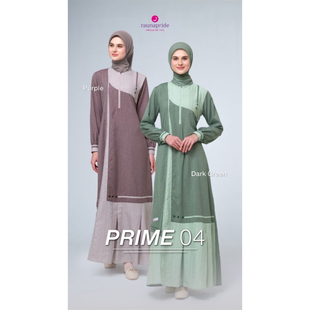 GAMIS PRIME 04 BY RAUNAPRIDE HADIR/Raunapride/Gamis Seragam/ Murce