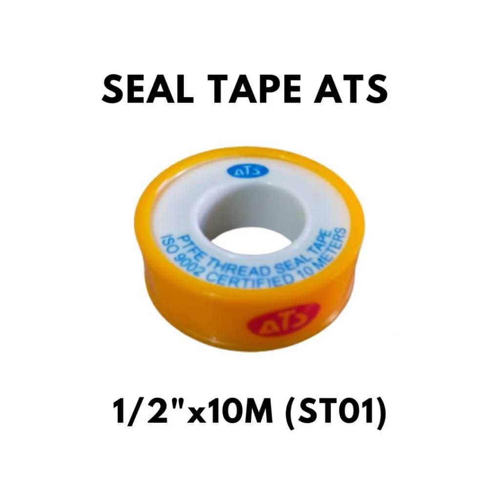 SEAL TAPE ATS 10M X 0,5INCH - SOLASI PIPA SOLATIP KRAN