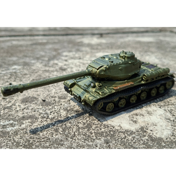 Mainan Miniature Tank IS-2 soviet russia 3D Print skala 1/72
