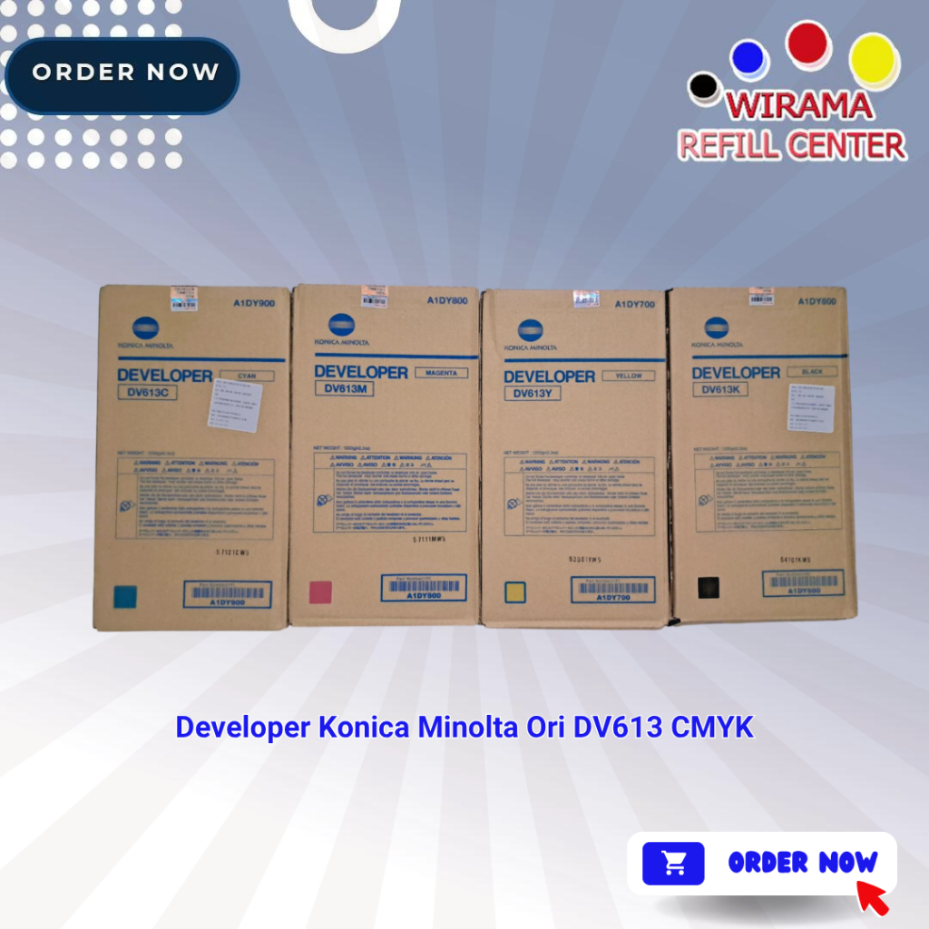 Developer Konica Minolta Ori DV613 CMYK