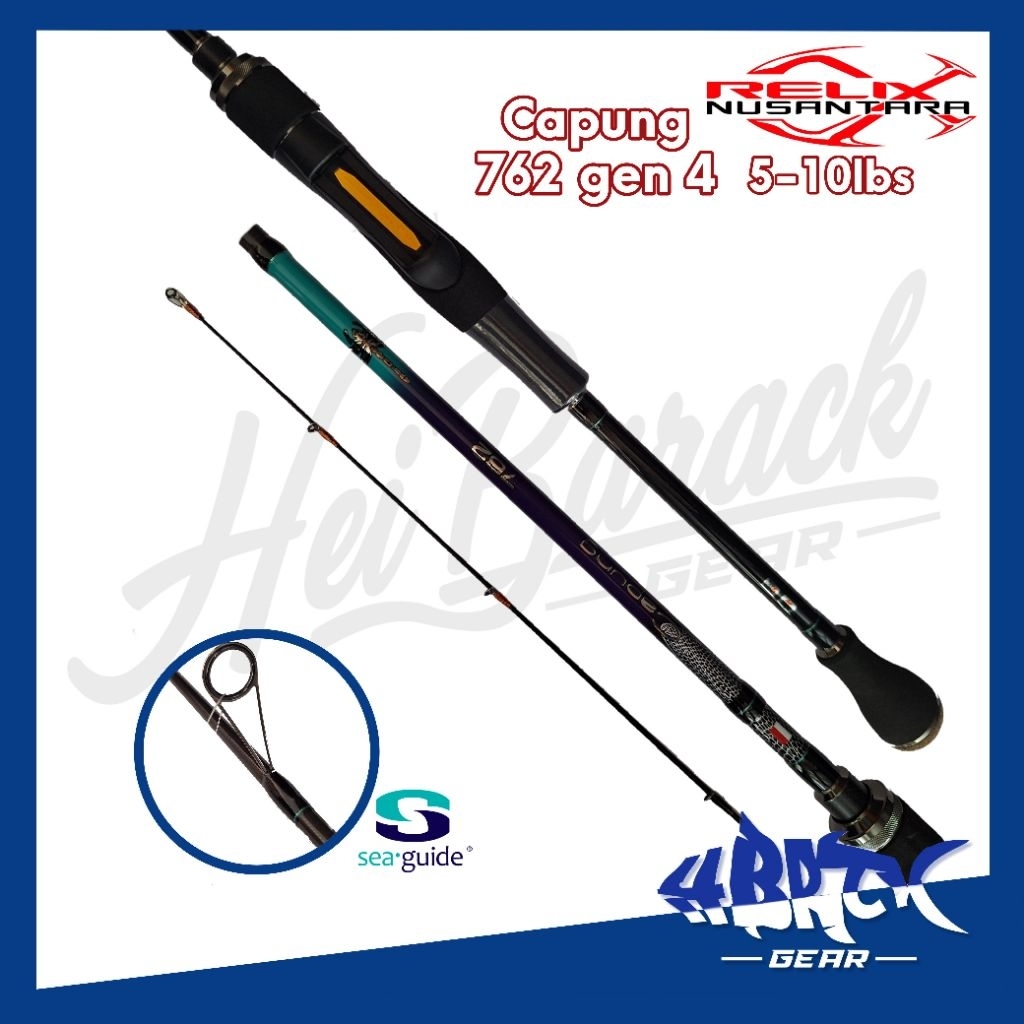 Joran Spining Relix Nusantara Capung 762 GEN4