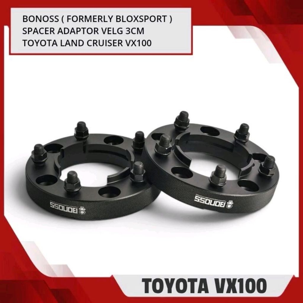 Spacer Adaptor Velg Toyota Land Cruiser VX100 VX200 | Adaptor Velg Landcruiser VX100 VX200 | Adaptor