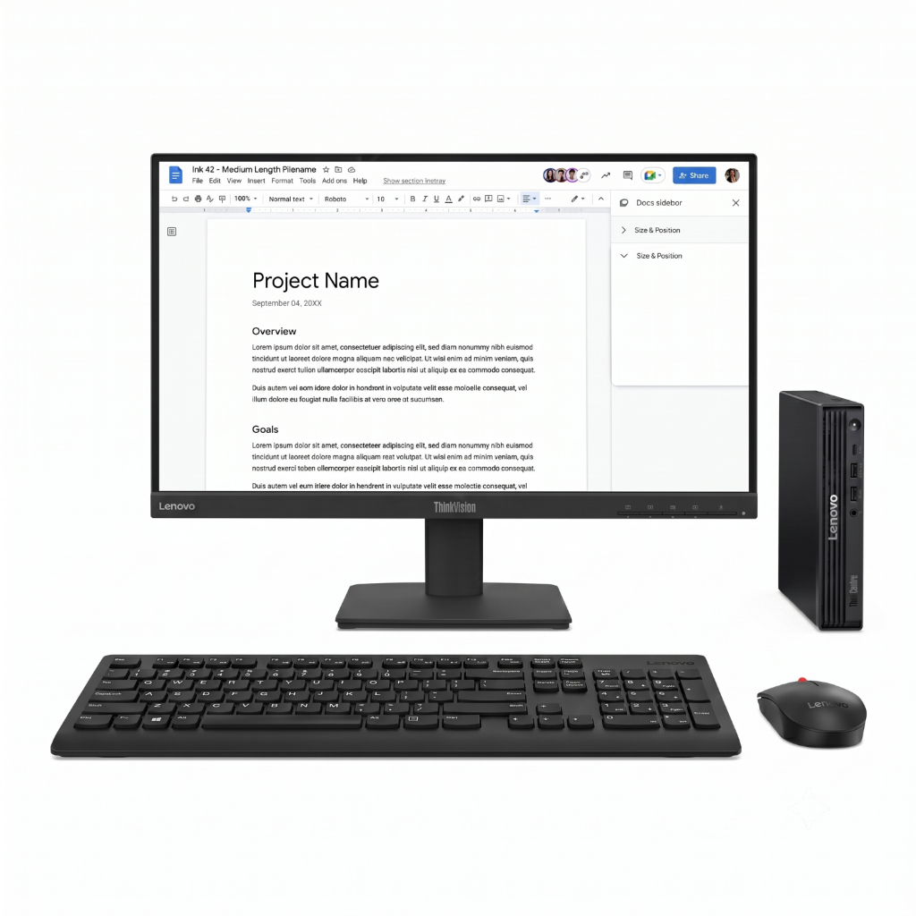PC LENOVO ThinkCentre M70q Gen 6 Intel Core Ultra 5 235T 16GB 512GB SSD Intel Graphics Windows 11 Pr