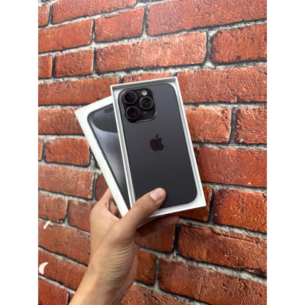 iphone 15 pro 128 black second ibox