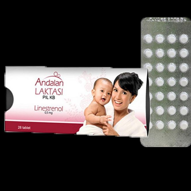 ANDALAN LAKTASI 0.5 MG 1 BLISTER @ 28 TABLET