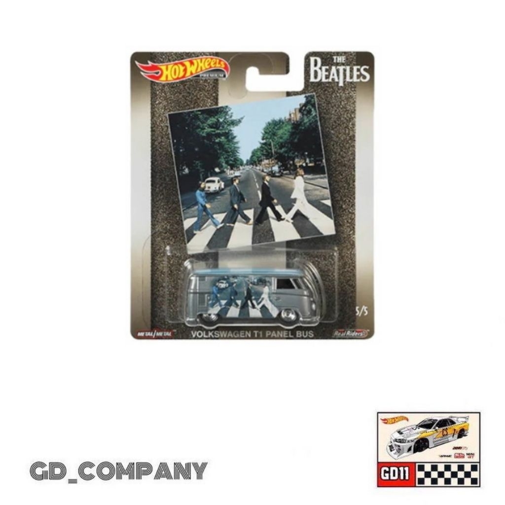 Hotwheels Premium Volkswagen T1 Panel Bud The Beatles