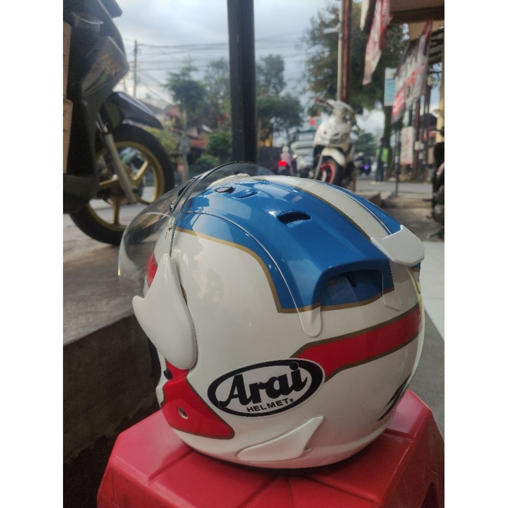 helm TSR RAM 4 motif freddie spencer bekas