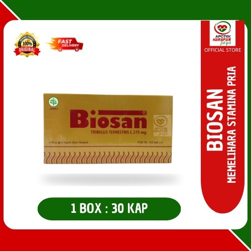 Biosan Tab Box - Suplemen Herbal Tribulus Terrestris