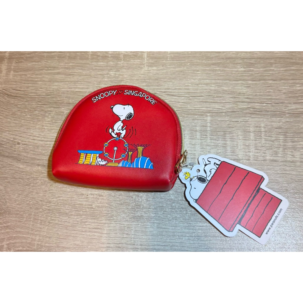 (Peanuts) Dompet Snoopy Merah Pouch Snoopy Peanuts