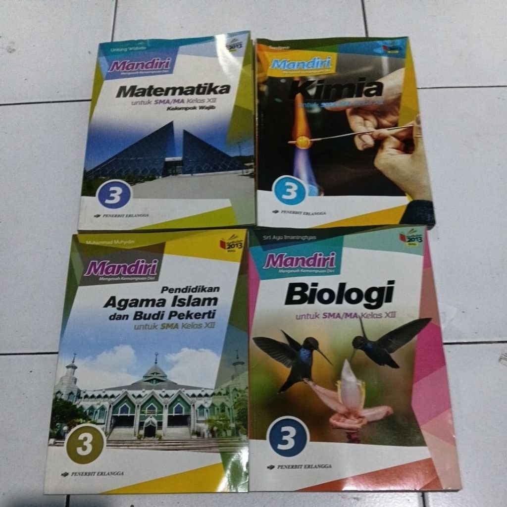 MANDIRI MATEMATIKA. KIMIA.AGAMA ISLAM.BIOLOGI UNTUK SMA MA KELAS 12