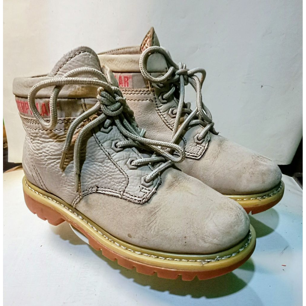 Caterpillar - Sepatu Unisex Casual Kulit Import Original