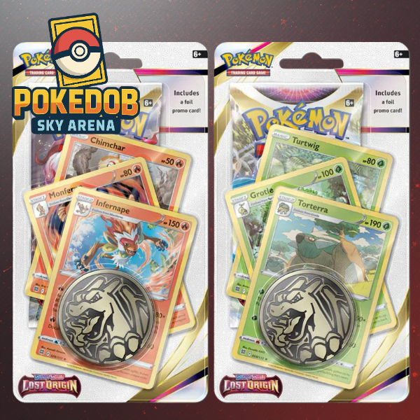 Pokemon Lost Origin Promo Pack Charizard Coin Original Sealed | Infernape Line / Torterra Line | Pok
