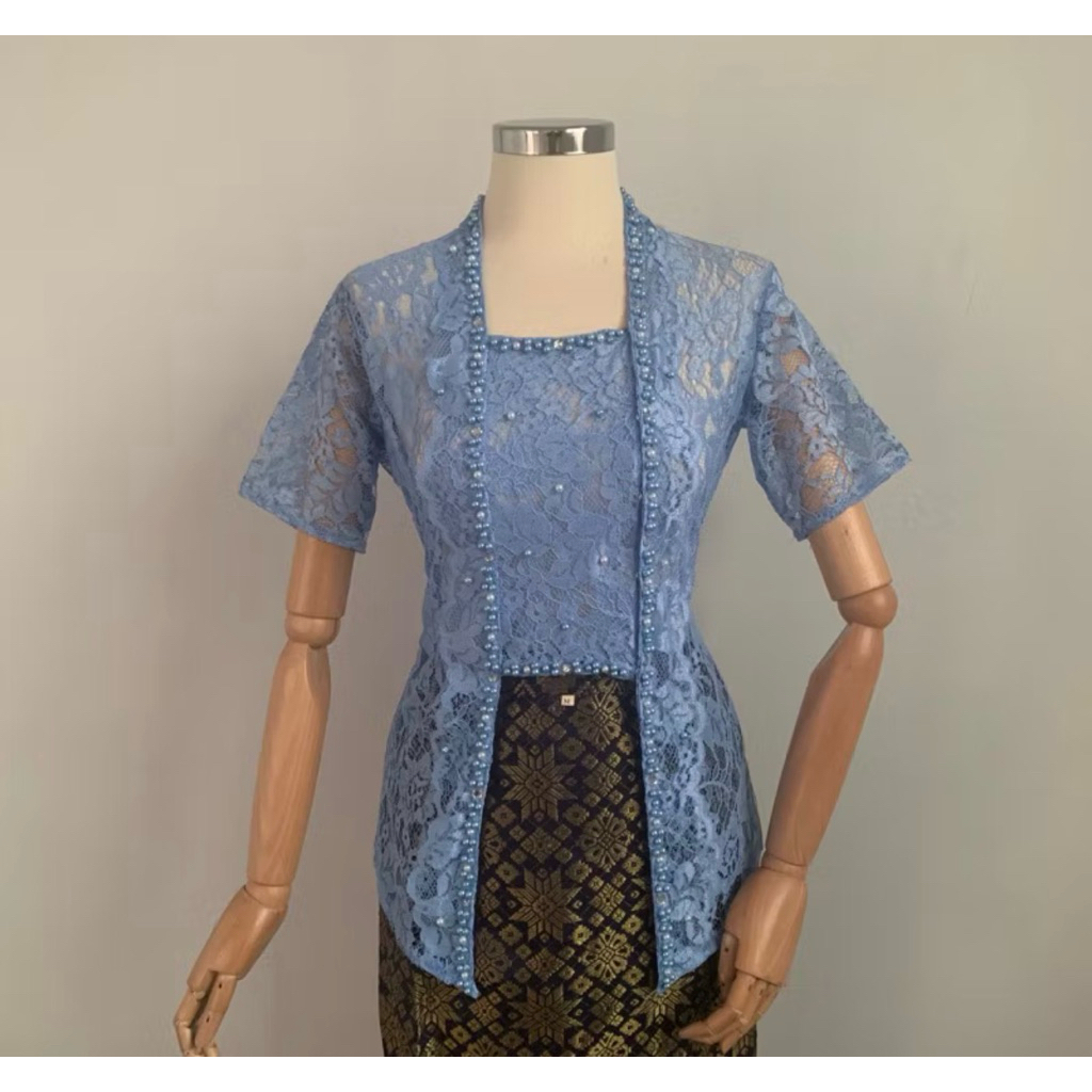 kebaya baby blue ukuran s