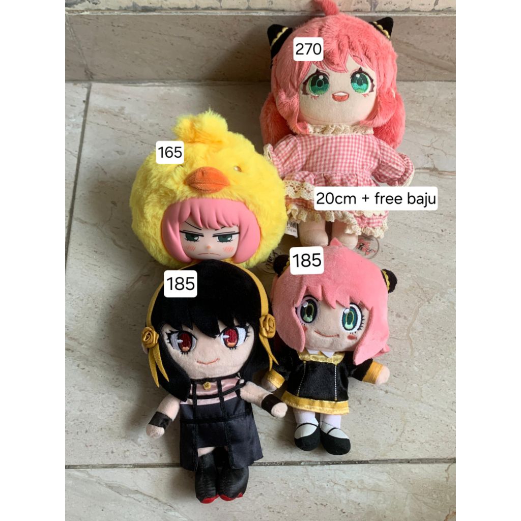 boneka anime spyxfamily anya yor spyxfamily anime plush