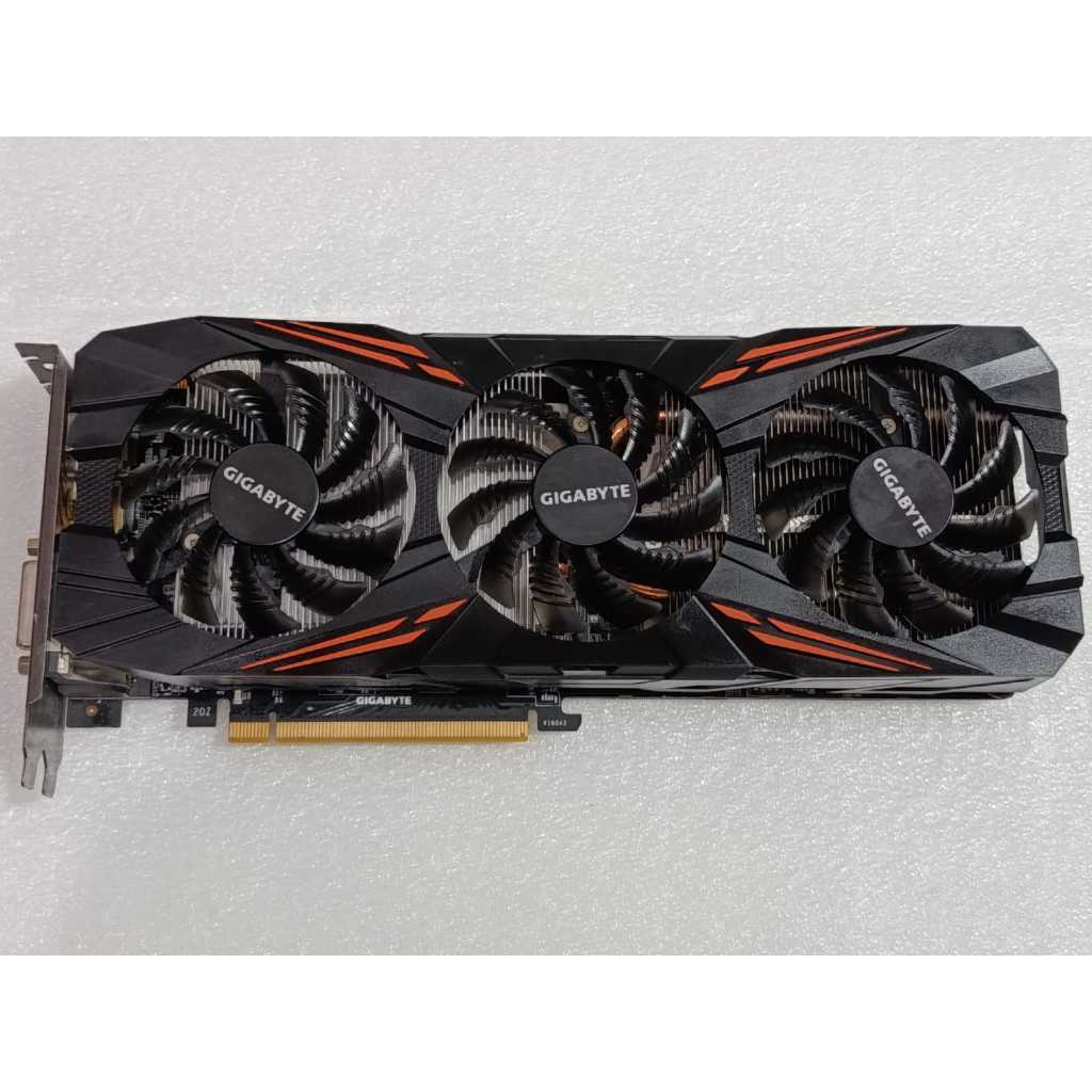 GIGABYTE GTX 1070 8GB 256BIT DDR5 LAMPU LED LIKE NEW