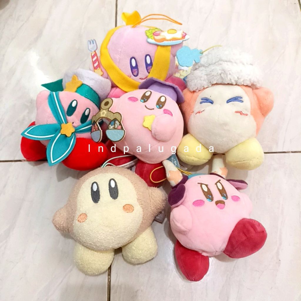 (BACA DESKRIPSI) Ganci Kirby/Bagcharm Kirby/Keychain Kirby/Ganci Boneka Kirby