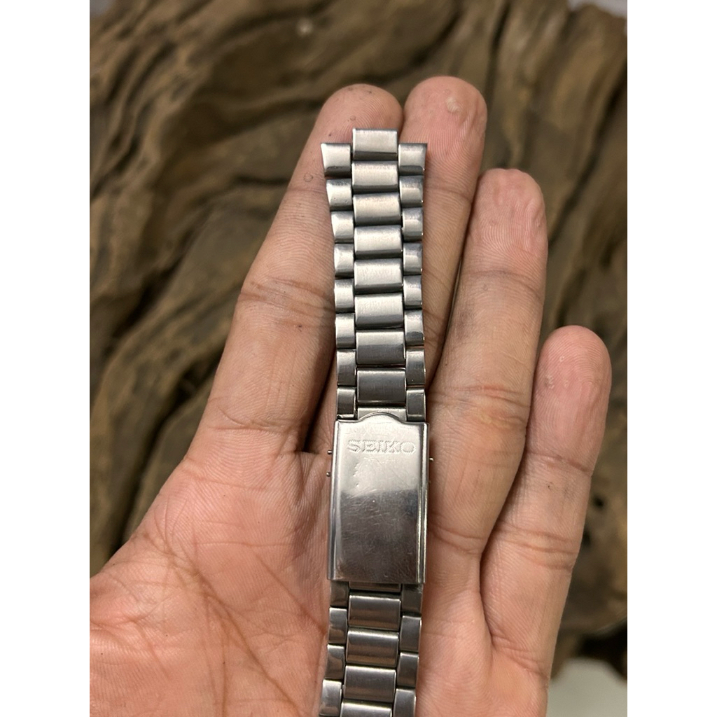 Strap Seiko 7009A Original Bekas Stainless Steel Vintage
