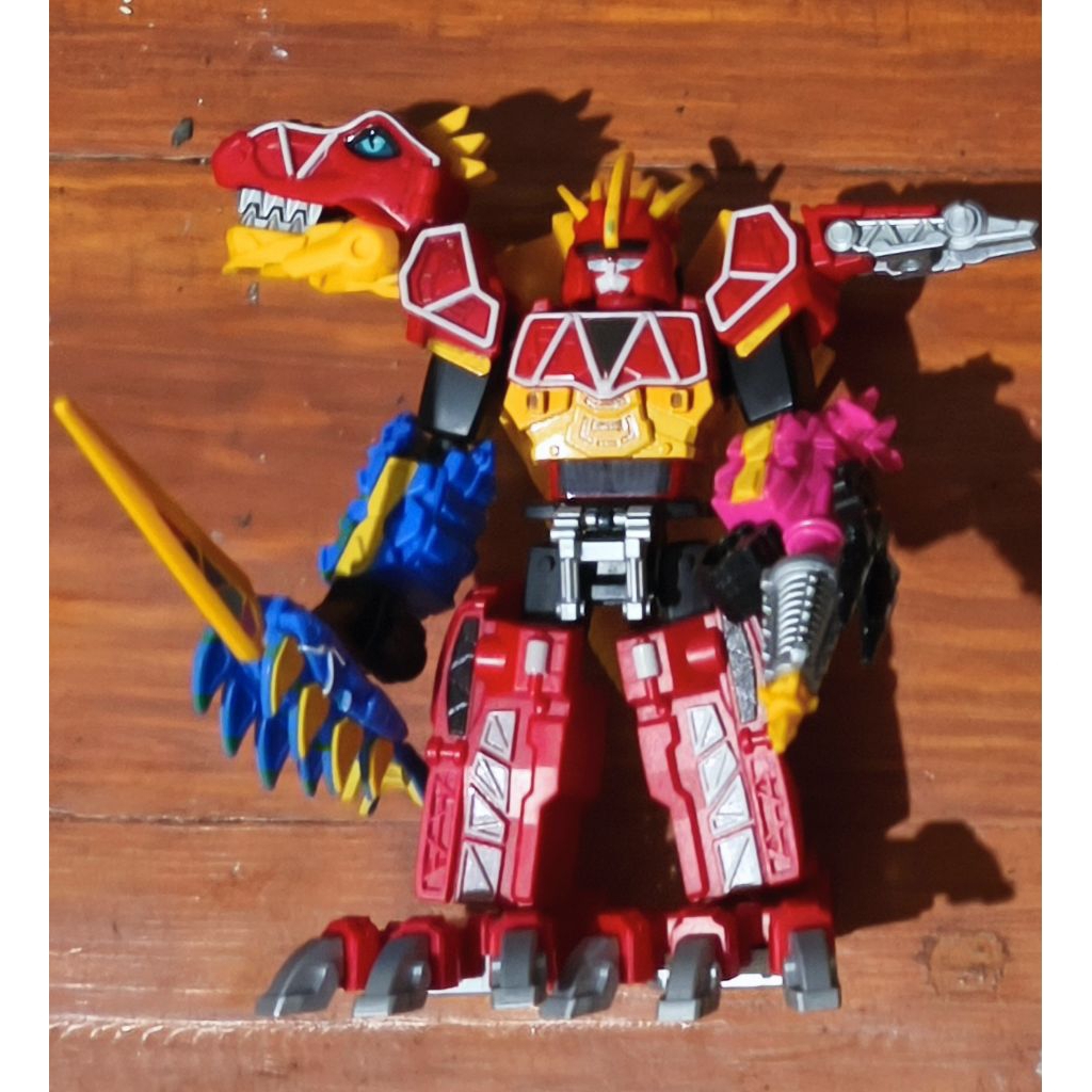 Blokes Dino Charge dan Zord Dino Fury KW