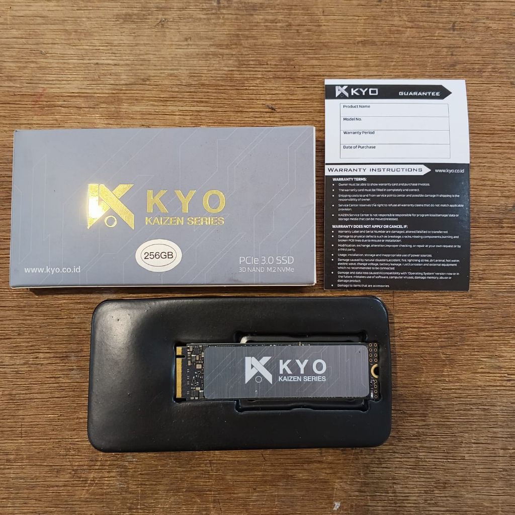 SSD NVME M.2 256GB Kyo Kaizen Second