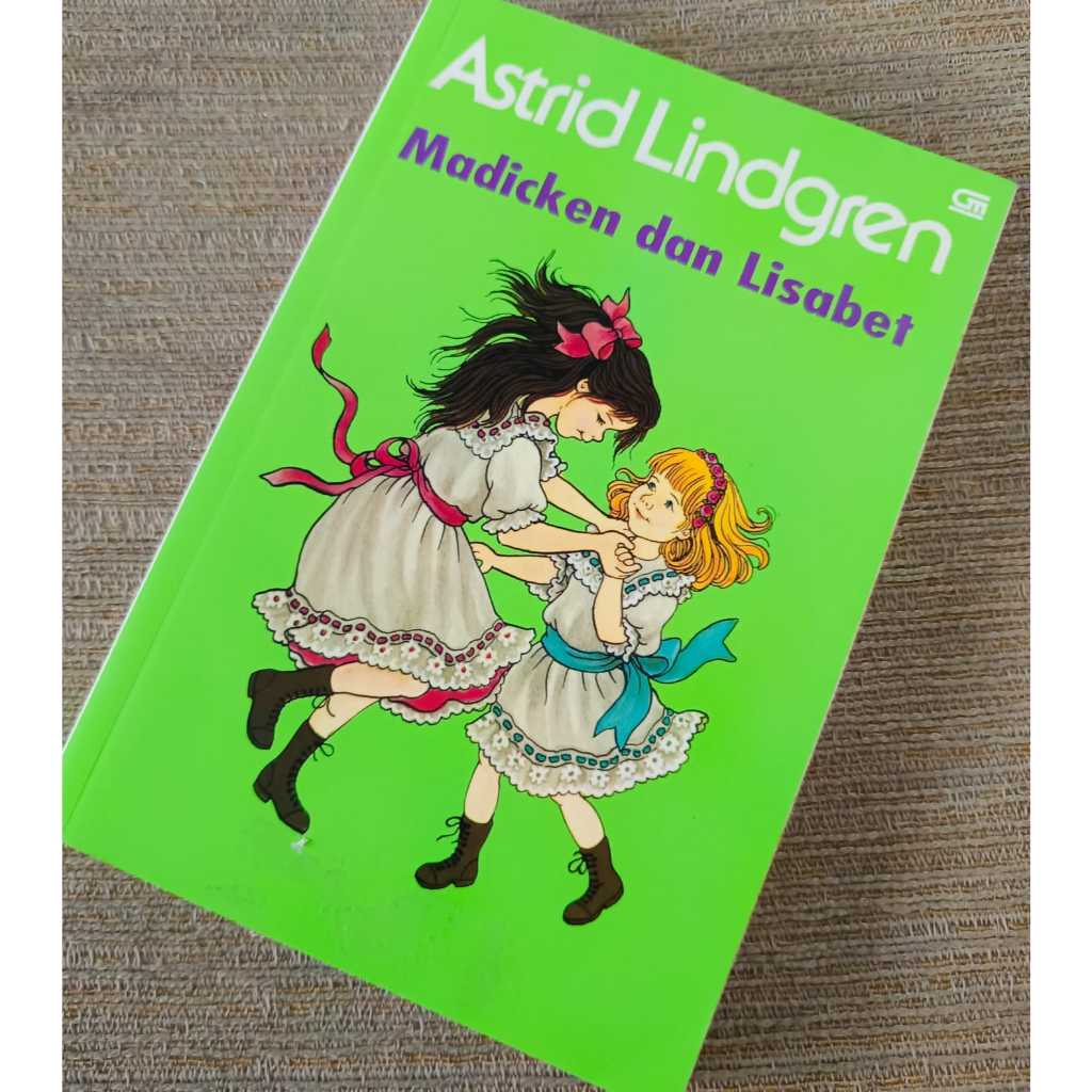 Astrid Lindgren Madicken dan Lisabet - Preloved Gramedia