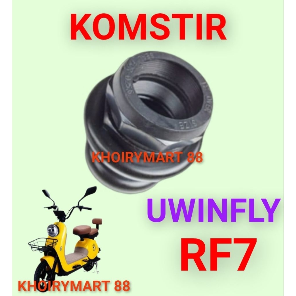 komstir uwinfly rf7 kones headset komfork sepeda listrik uwinfly rf7