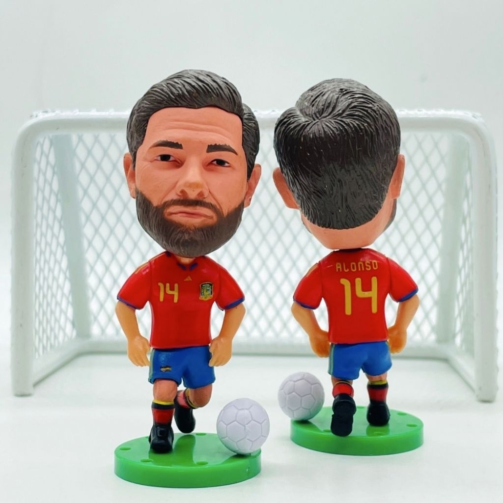 Action figure Xabi Alonso Spain 2010 World Cup Champion soccerwe original