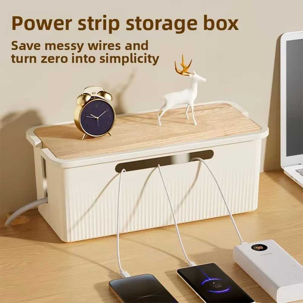 Kotak Organizer Manajemen Kabel Charger Box