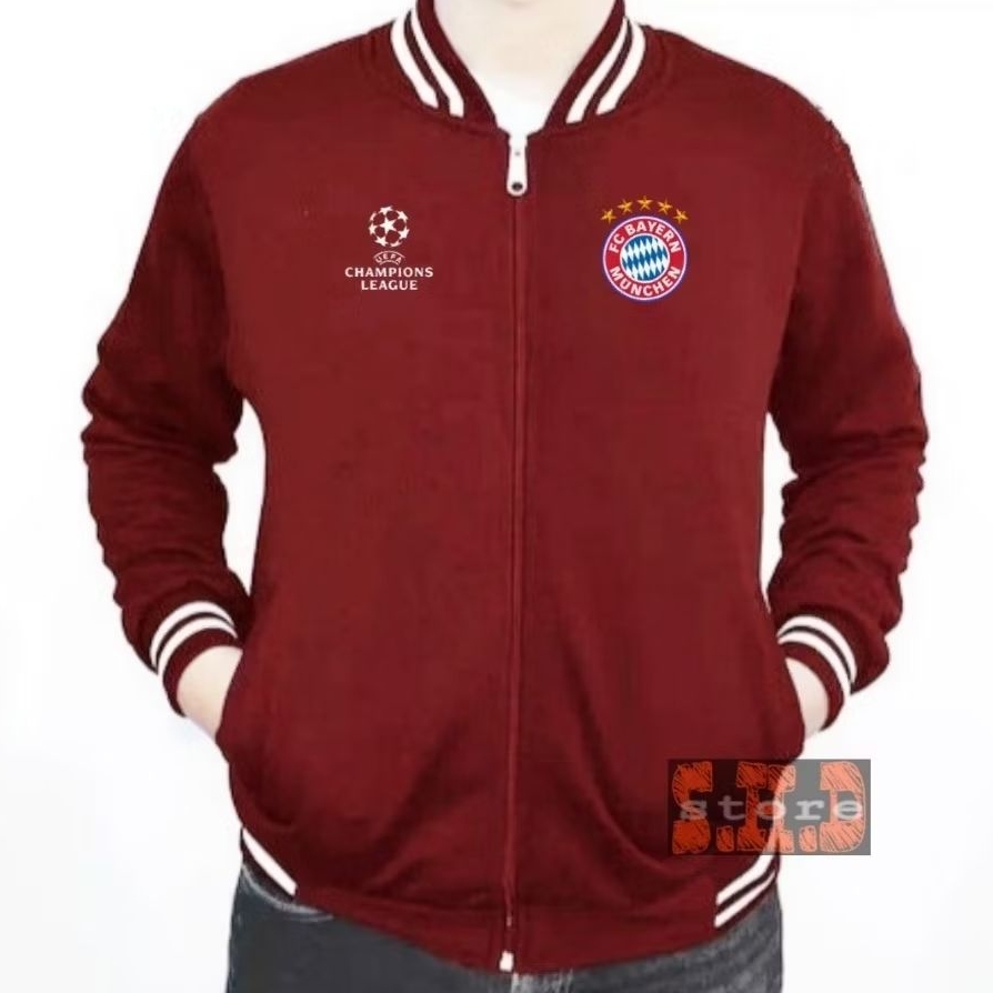 JAKET BAYERN MUNCHEN JAKET BOLA MUNCHEN UCL TERBARU