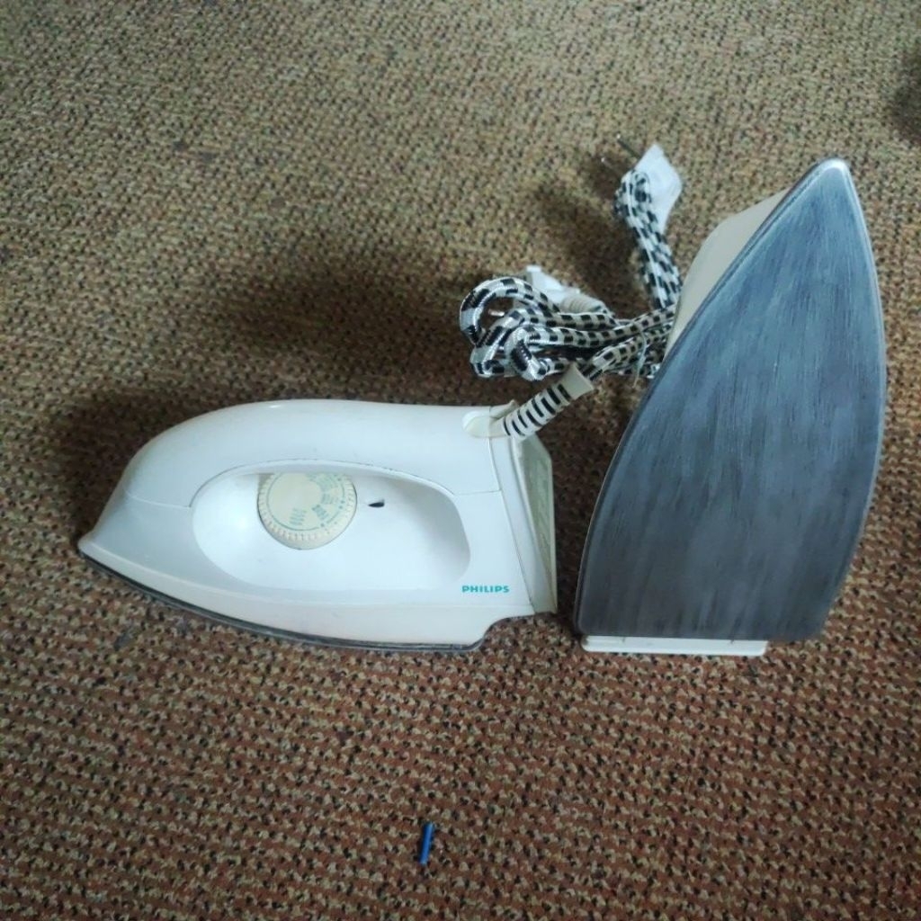 Setrika Philips HI114 Original Bekas, kabel baru GARANSI