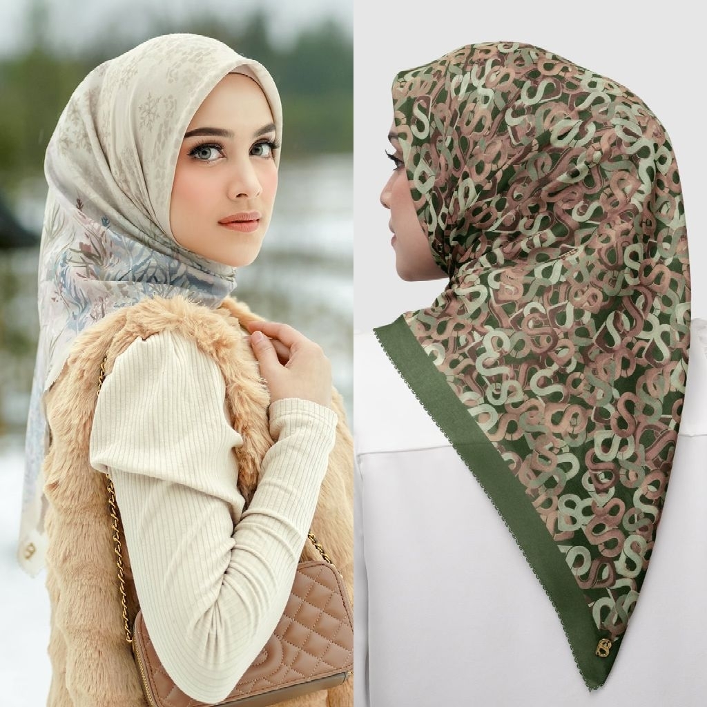 Buttonscarves NEW AS IS REG & XL  ( Xanadu Midnight , Samla Avocado , Ederra Galaxy , Holiday Black 