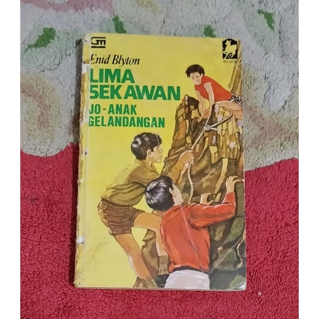 Novel Lima Sekawan Enid Blyton langka "Jo Anak Gelandangan" 100%ORI preloved koleksi pribadi