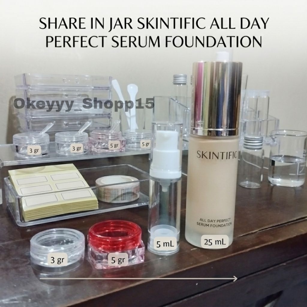 SHARE IN JAR SKINTIFIC ALL DAY SERUM FOUNDATION