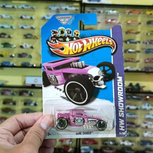 hot wheels bone shaker pink langka setara super treasure hunt