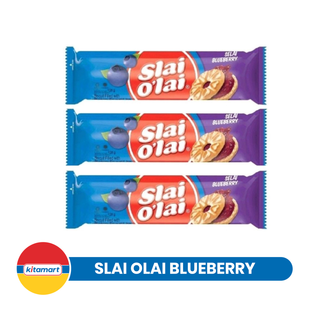 PAKET BISKUIT Roma Slai Olai Strawberry