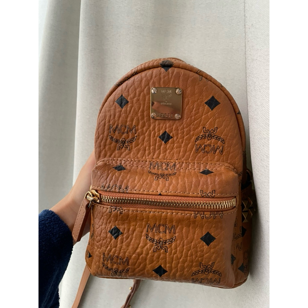 MCM Bebeboo cognac Preloved Original