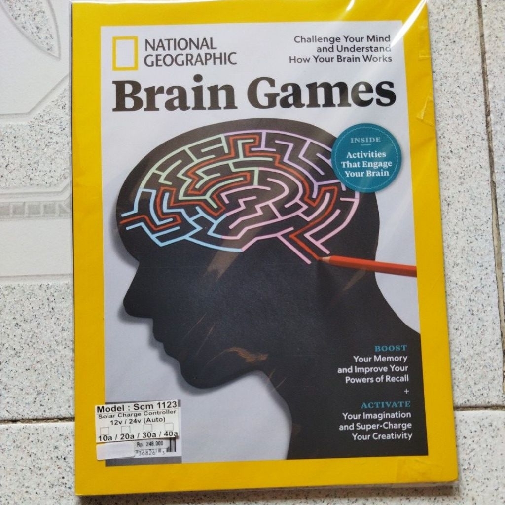 Majalah National Geographic Natgeo Brain Games Collector Edition