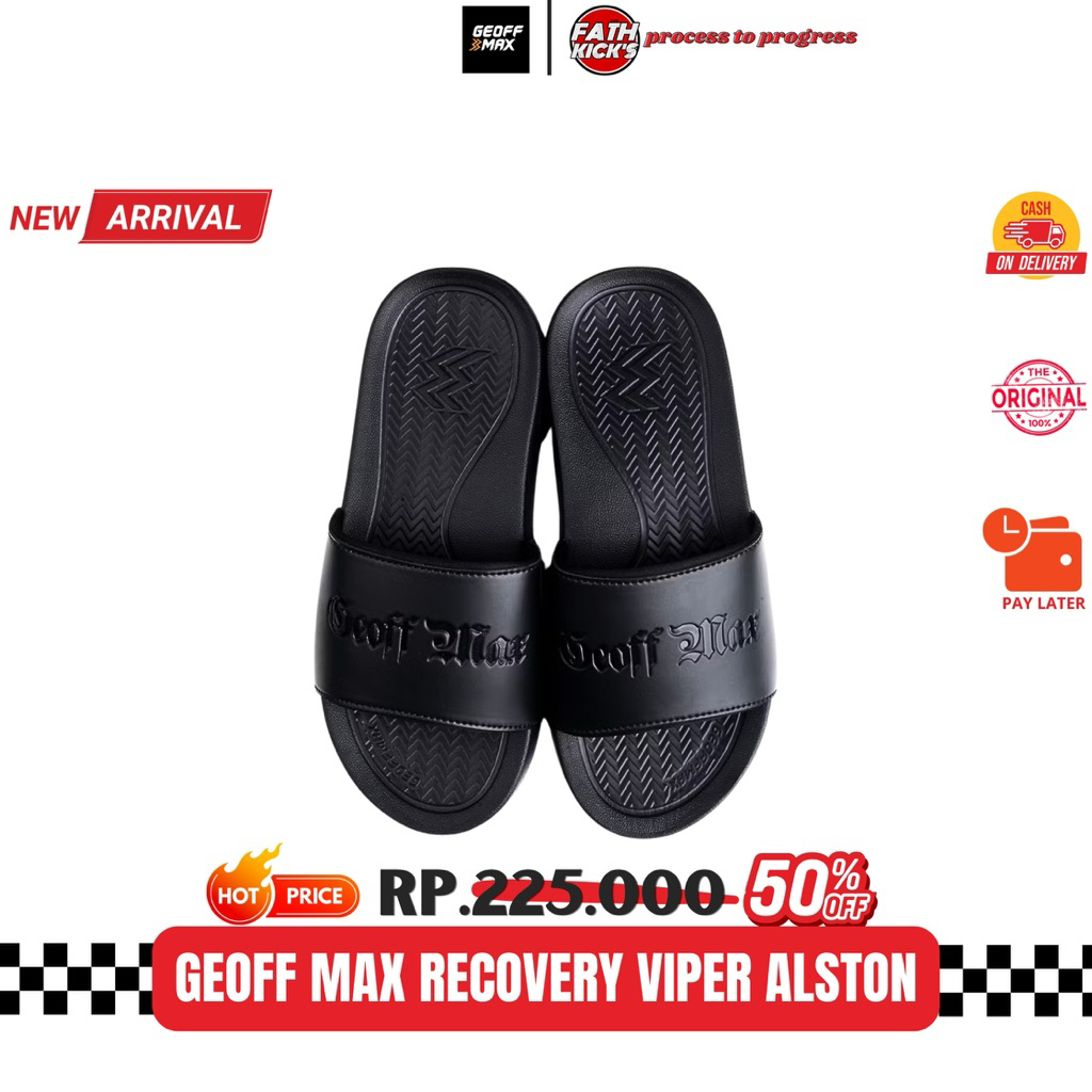 Sandal Geoff Max Original - Viper Alston Recovery Sandal Pria & Wanita