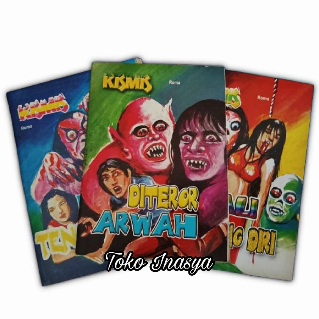KOMIK KISMIS (TALI GANTUNG DIRI / DITEROR ARWAH / HANTU TENGKLENG) HOROR