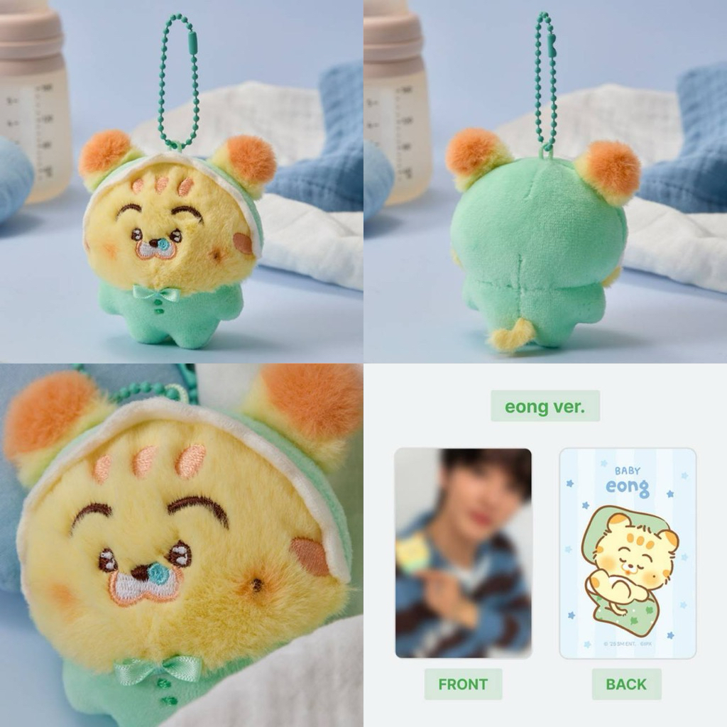 pc mark eong baby keyring photocard only