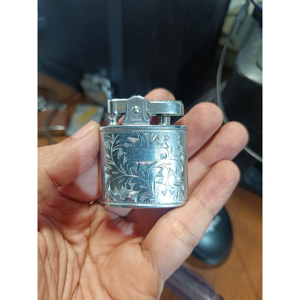 Prince Super Lighter Made in Japan 1950's Korek Art Deco Vintage Jadul