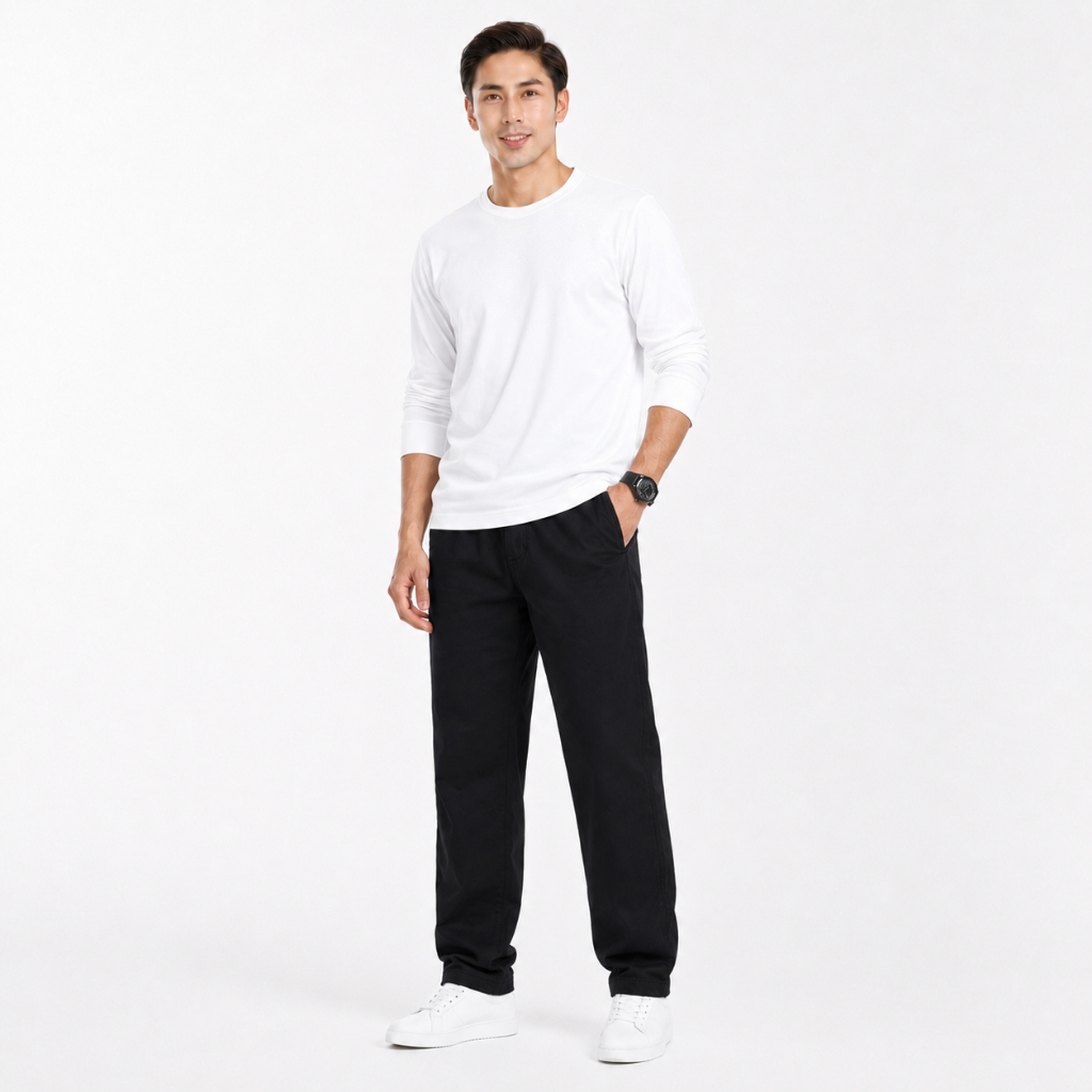 TERLARIS Celana Sirwal Chinos Sam Chinos Pants Casual Pinggang Karet